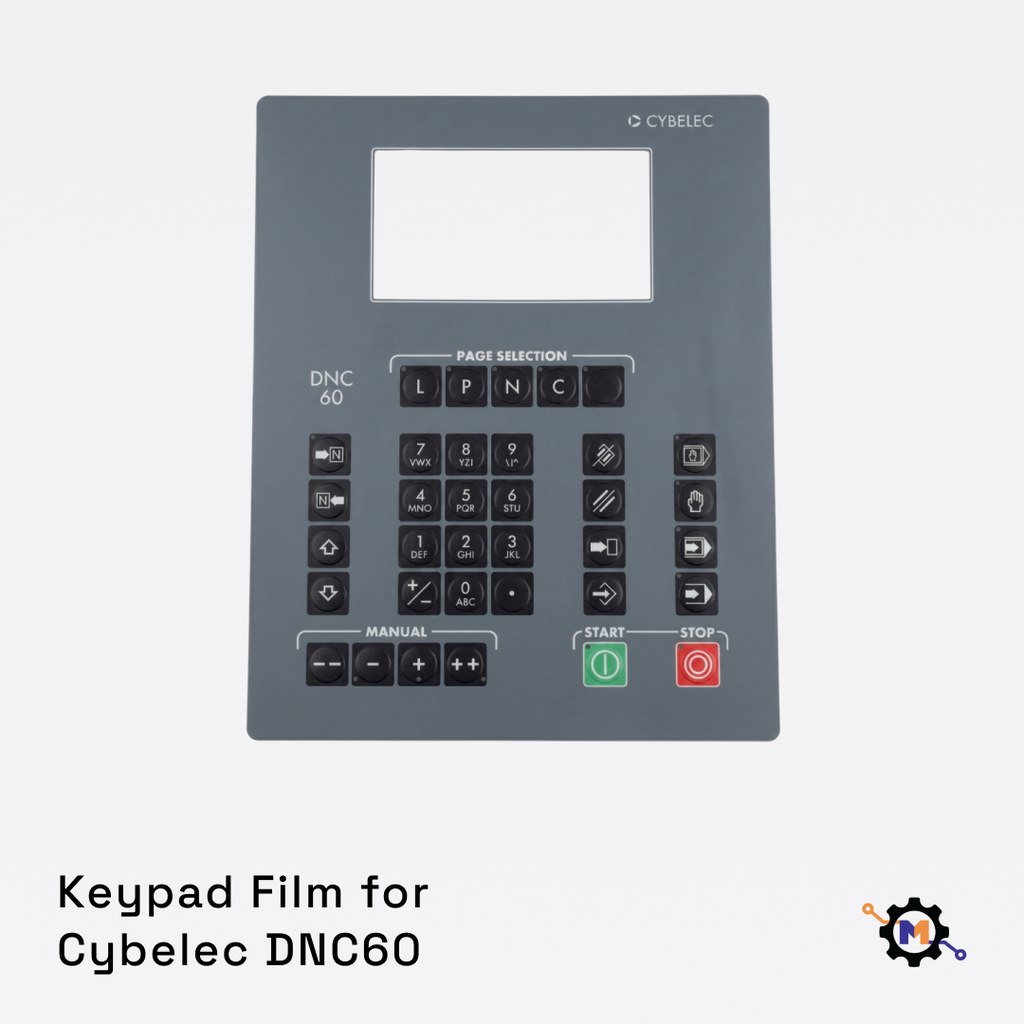 Keypad Film for Cybelec DNC60