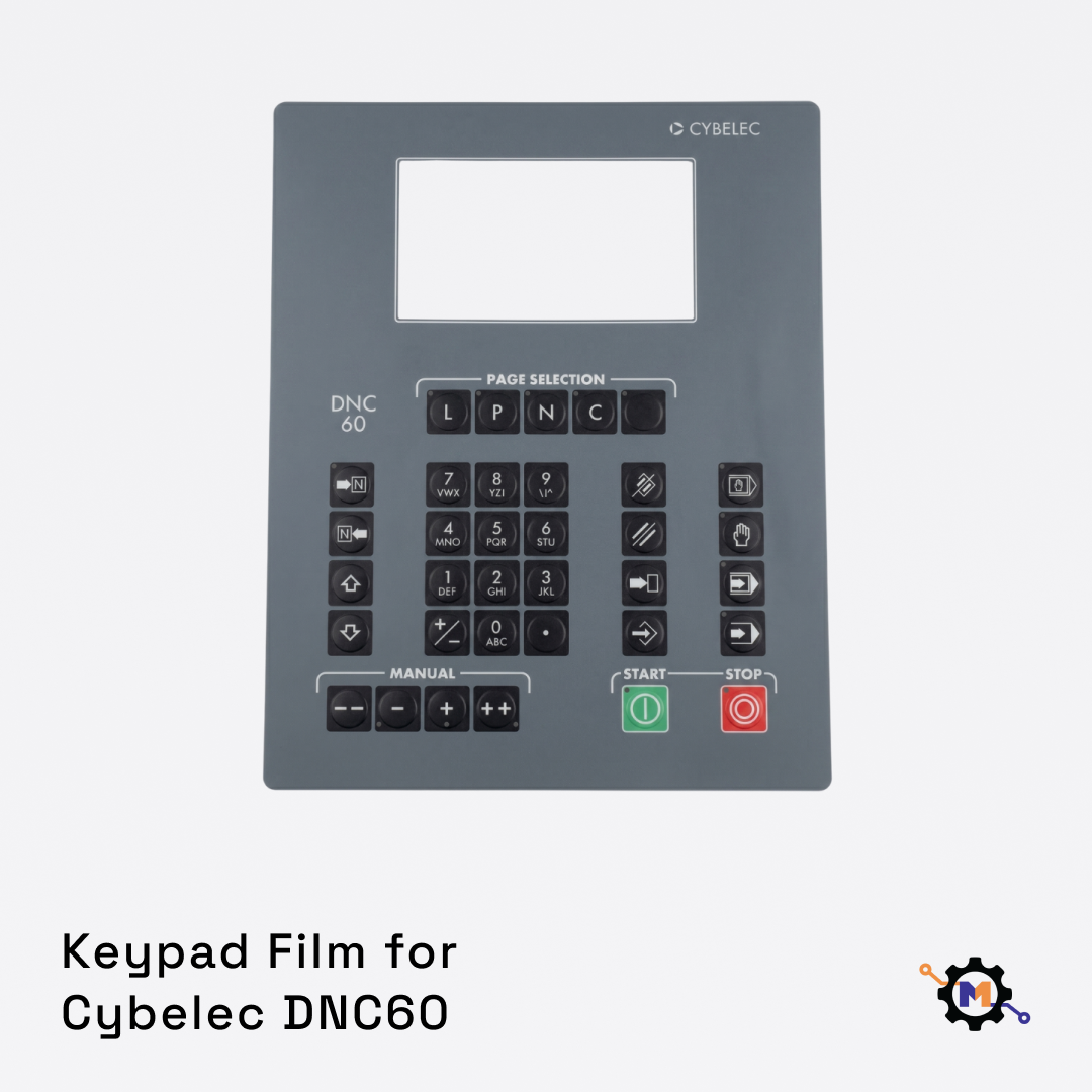 Keypad Film for Cybelec DNC60