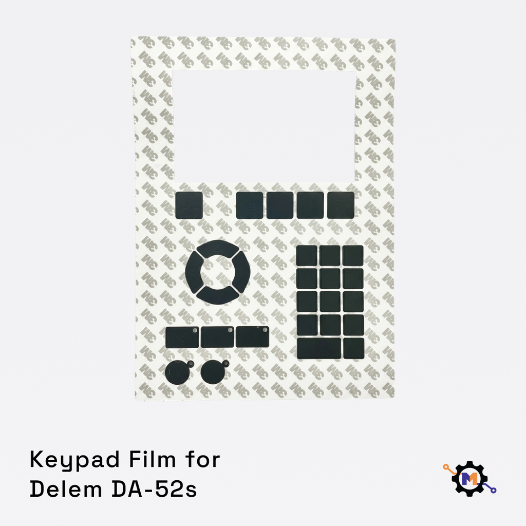 Keypad Film for Delem DA 52s