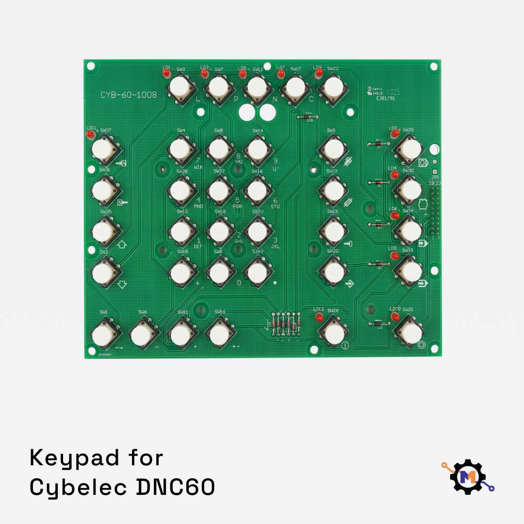 Keypad for Cybelec DNC60
