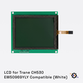 LCD for Trane CH530 with Touch EW50969YLY Compatible (White)