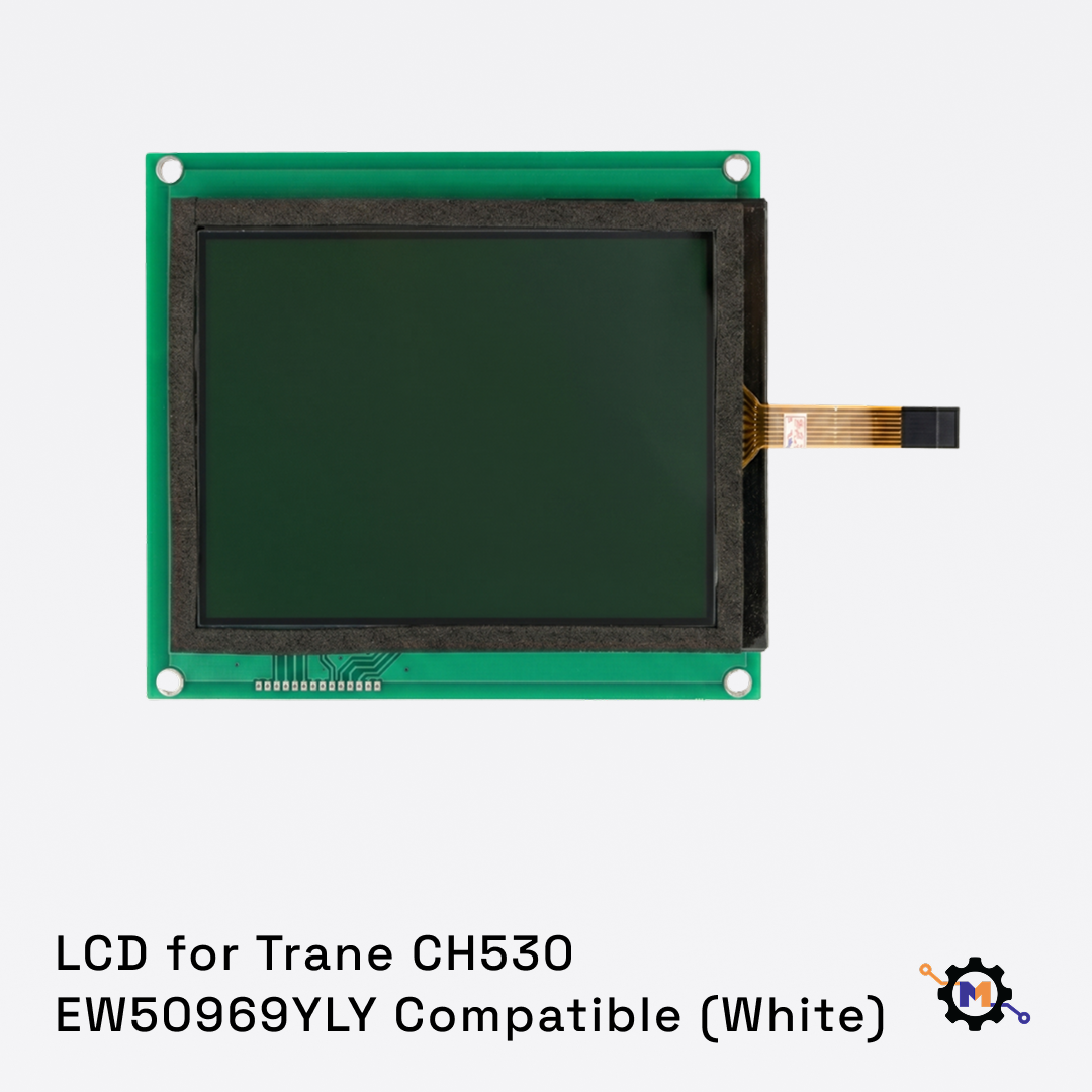 LCD for Trane CH530 with Touch EW50969YLY Compatible (White)