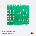 PCB Keypad for Delem DA-52s