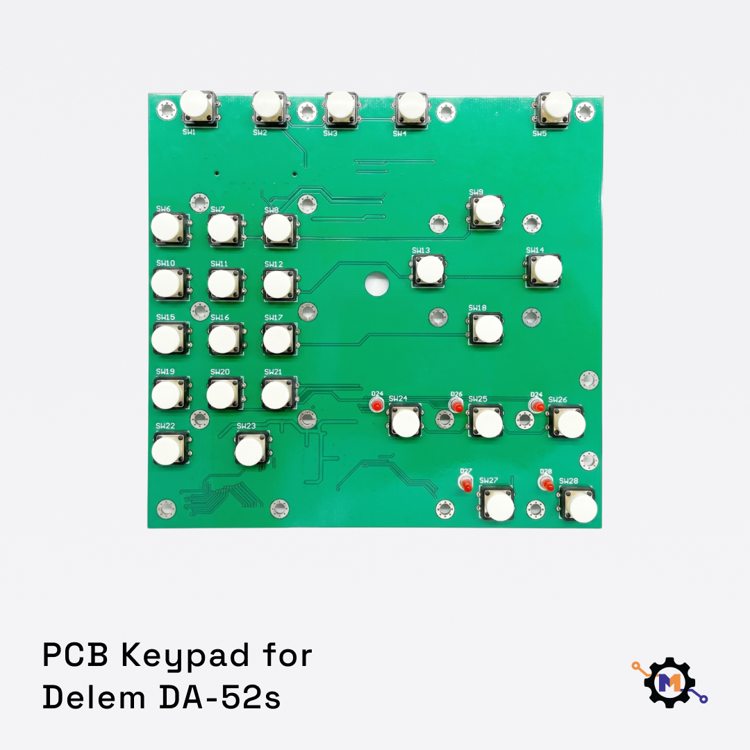 PCB Keypad for Delem DA-52s